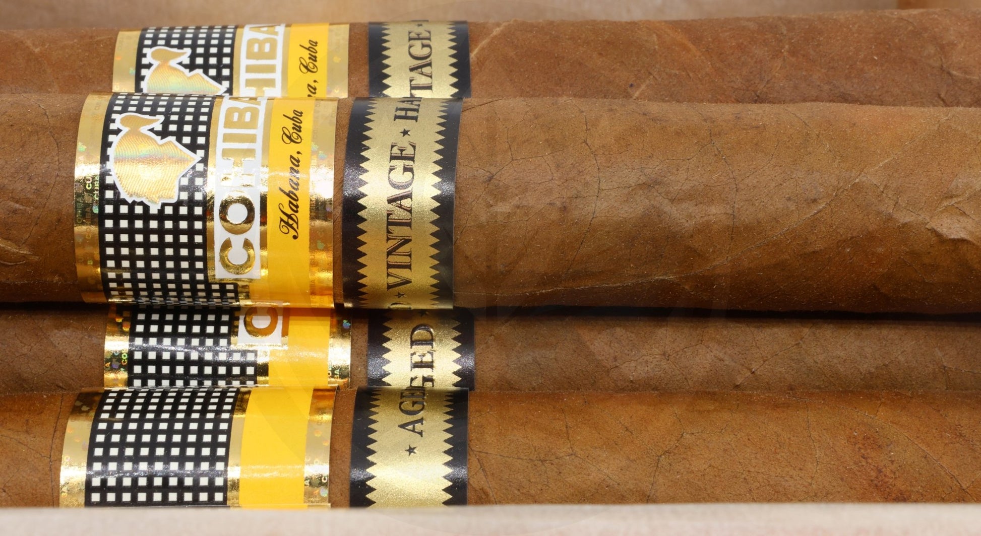 COHIBA ROBUSTOS  AGED 2017